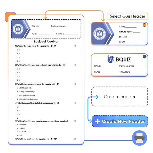 AI Drag and Drop Quiz Builder | BQuiz
